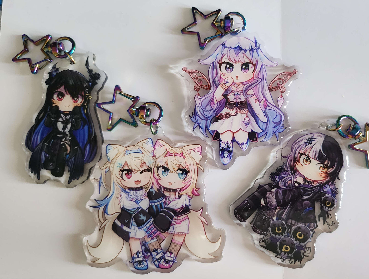 Hololive Advent Acrylic Keychains