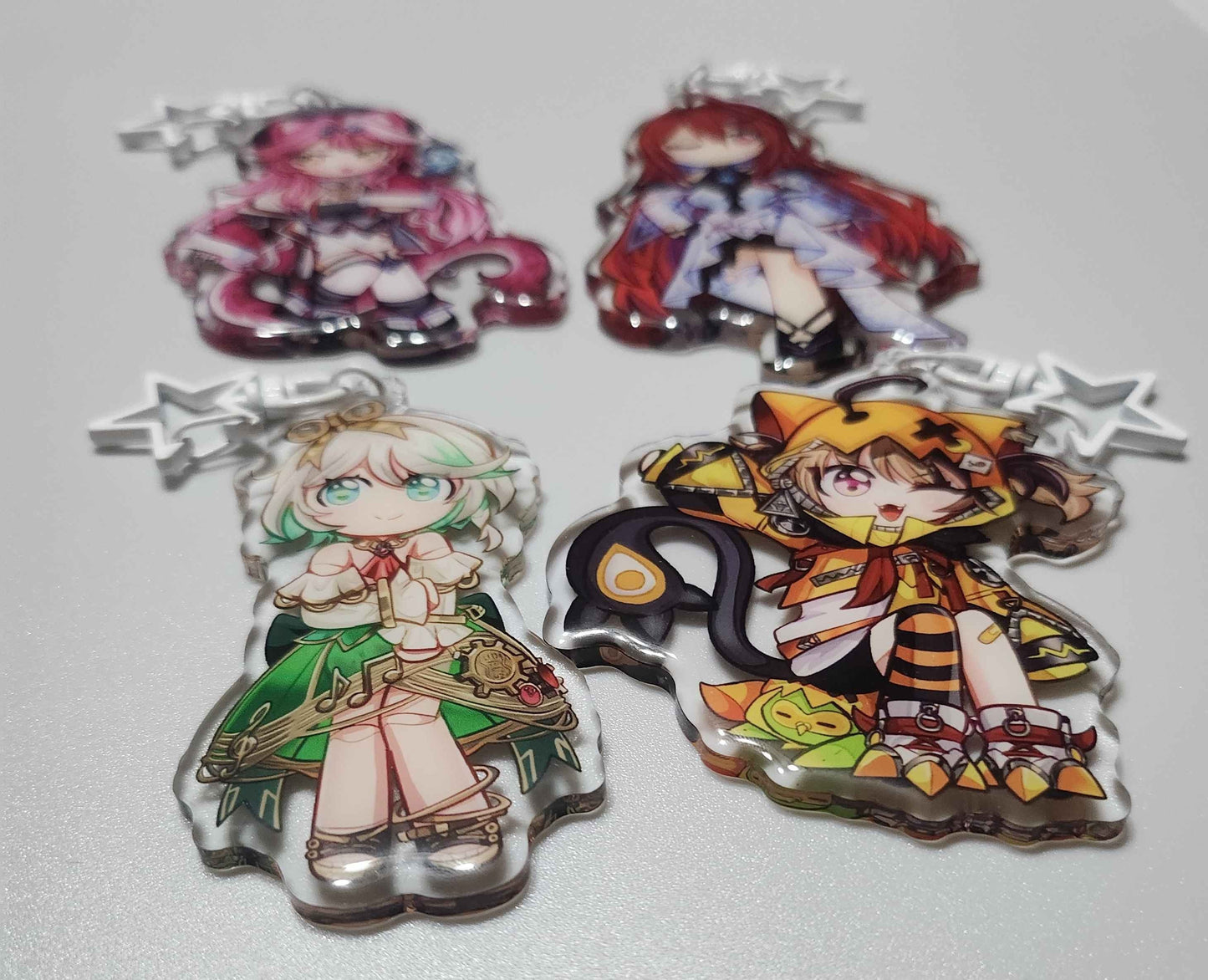 Hololive Justice Acrylic Keychains